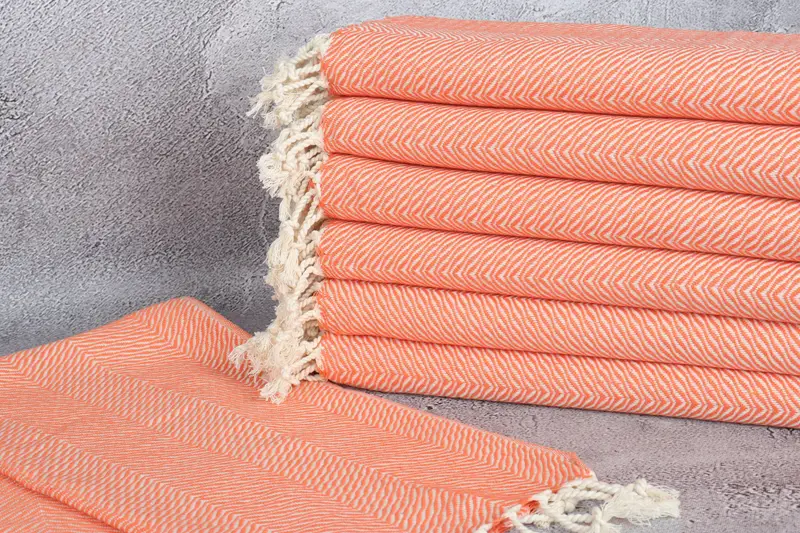 Small Bath Towels, Bridesmaid Gifts, Spa Towel, 40x20 Cotton Chevron Towel, Monogram Kitchen Towel, Merry Christmas Gifts, Gift For The Home Decor - 2