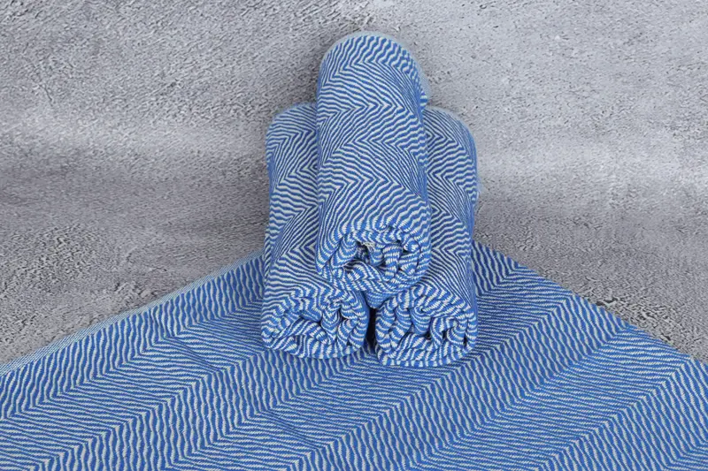 Valentine Day Gift For Her, Bridal Gifts, Turkish Tea Towel, Xmas Gifts, Wedding Gift, Turkish Towel Hand Towel, 40x20 Cotton Chevron Towel - 7