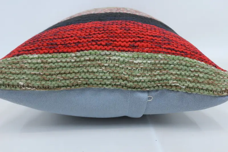Pillow for Couch, 16x24 Green Pillow, Cozy Throw Pillow Case, Home Decor Pillow, Cushion Case, Turkish Kilim Pillow, Turkish Corner Pillow Case - 5