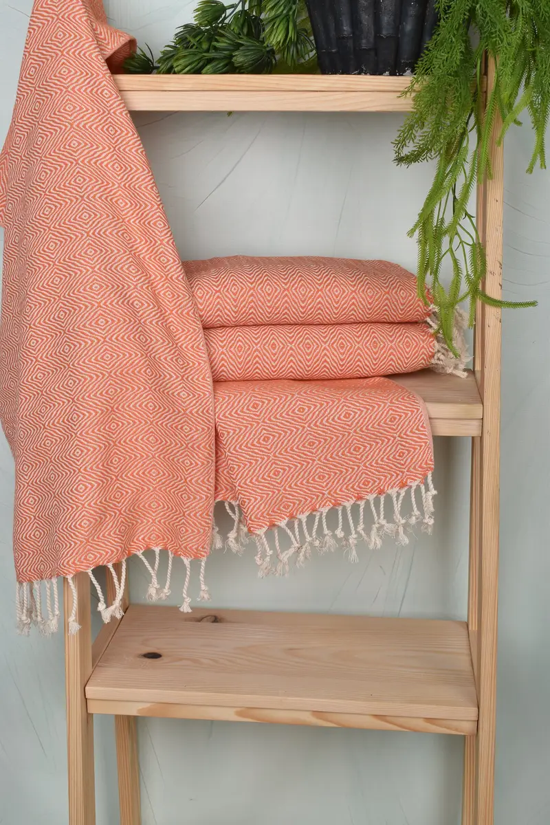 Turkish Hand Towel, 36x18 Cotton Zigzag Diamond Towel, Personalized Dish Towel, Personalized Gifts, Valentines Day Gift For Him, Bachelorette Towel - 6