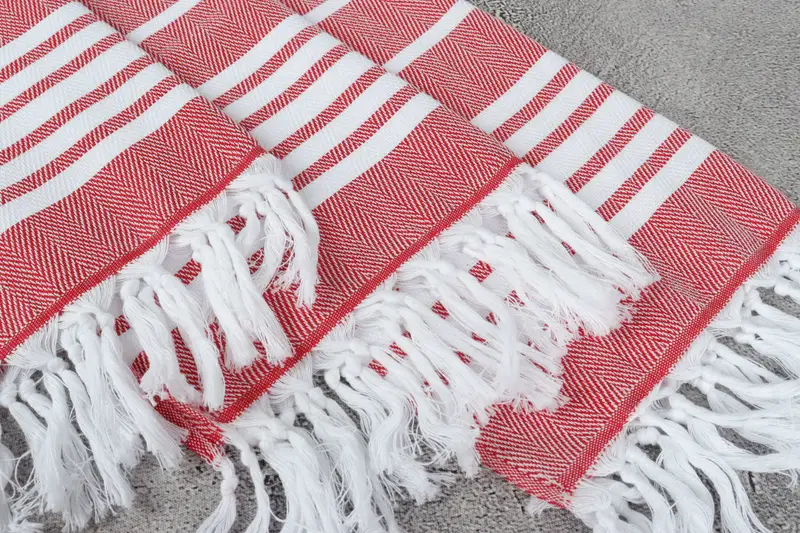 Personalized Hand Towel, Spa Towel, Turkish Hand Towel, Wedding Gift, Custom Name Towel, Housewarming Gift, 40x20 Cotton Zig zag Towel, Gift For Mom - 5