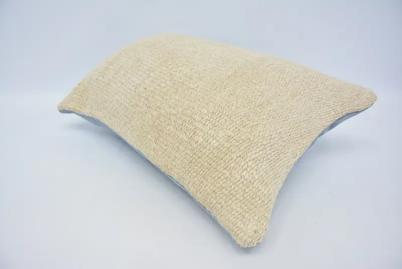 16x24 Beige Cushion Cover, Boho Pillow Sham Cover, Vintage Kilim Throw Pillow, Boho Chic Cushion Cover, Pillow for Couch, Cushion - 6