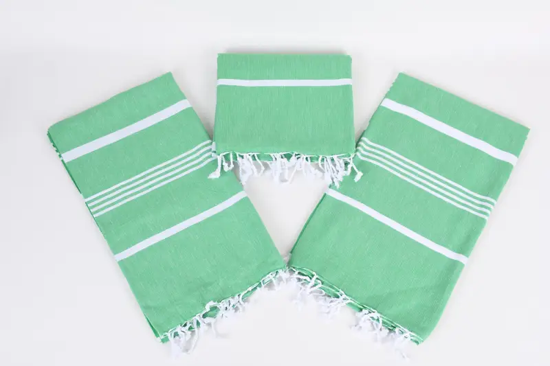 Handmade Gift, Bridesmaid Gift Towel, Bachelor Party Favors, Personalized Bridesmaid Gift, 70x40 Cotton Striped Towel, Organic towel, Travel Towel - 6