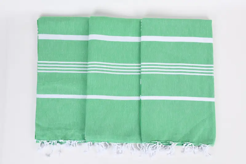 Handmade Gift, Bridesmaid Gift Towel, Bachelor Party Favors, Personalized Bridesmaid Gift, 70x40 Cotton Striped Towel, Organic towel, Travel Towel - 7