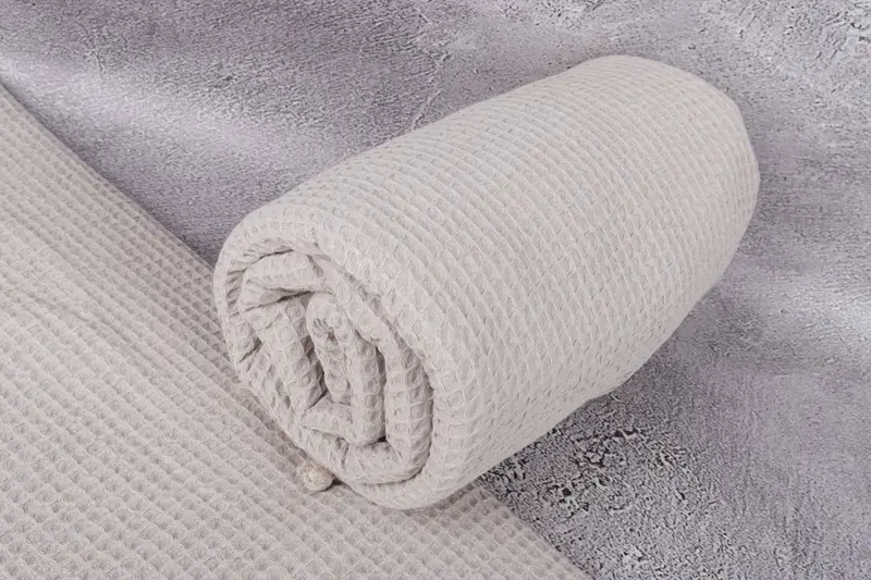 92x68 Cotton Waffle Towel, Home Decor Gifts, Personalized Gifts, Housewarming Gift, Throw Blanket, Custom Wedding Gift From Bridesmaid - 7