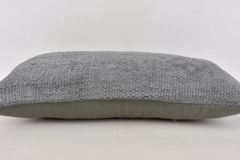 Wholesale Pillow Cover, Turkish Pillow, Pet Cushion Cover, 12x24 Gray Cushion Cover, Turkish Kilim Pillow, Kilim Pillow, Cushion Case - 5