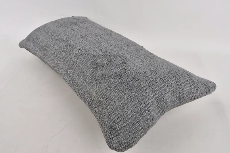 Wholesale Pillow Cover, Turkish Pillow, Pet Cushion Cover, 12x24 Gray Cushion Cover, Turkish Kilim Pillow, Kilim Pillow, Cushion Case - 6