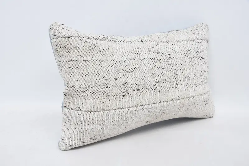 12x20 Beige Pillow Sham, Kilim Pillow, Kilim Cushion Sham, Retro Pillow Sham, Shabby Chic Cushion Case, Ethnical Kilim Rug Pillow, Cushion - 3