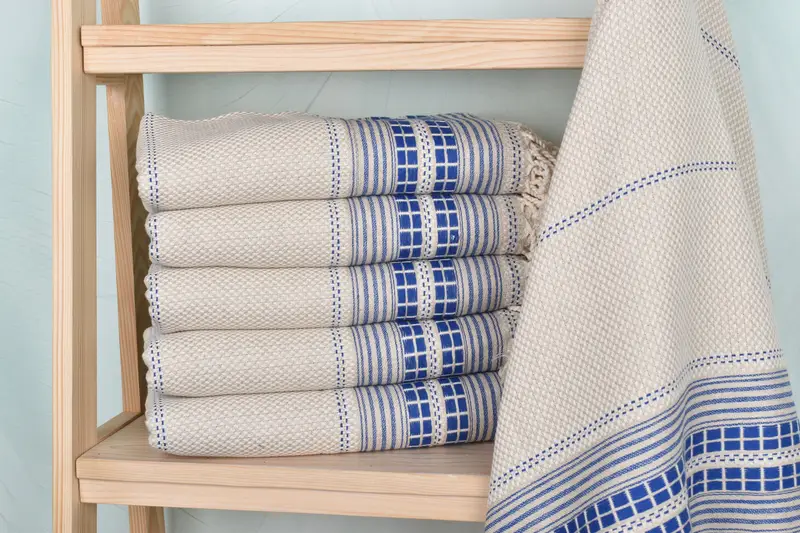 Turkish Towel Bulk, Thin towel, 68x40 Linen Striped Towel, Spa Gift, Wedding Gift, Scarf Towel, Cancun Bachelorette Party Gift Ideas, Wedding Favors - 1