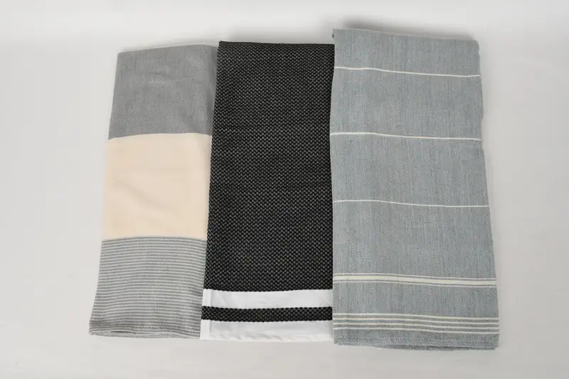 Holiday Towel, Lightweight Turkish towel, Turkish Towel Beach, Yoga Towel, Handmade Gift, 70x40 Cotton Set of 10 Towel, Welcome Wedding Gift - 7