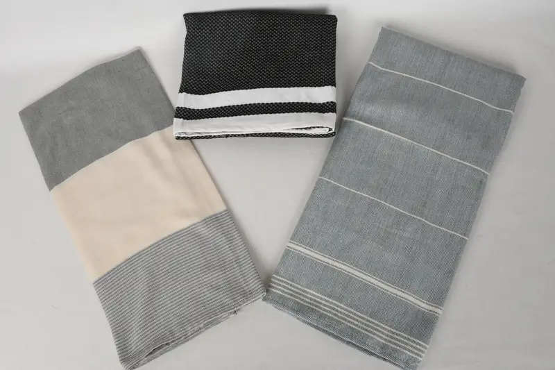 Holiday Towel, Lightweight Turkish towel, Turkish Towel Beach, Yoga Towel, Handmade Gift, 70x40 Cotton Set of 10 Towel, Welcome Wedding Gift - 6