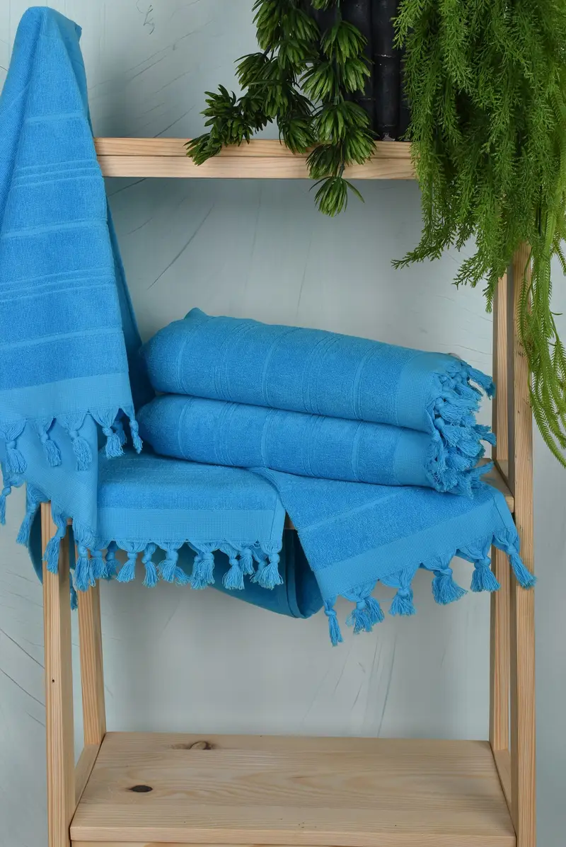 Personalized Gifts, Custom Tea Towel, Turkish Hand Towel, Personalized Home Gift Wedding, 40x18 Cotton Striped Terry Towel, Turkish Towel Hand Towel - 6