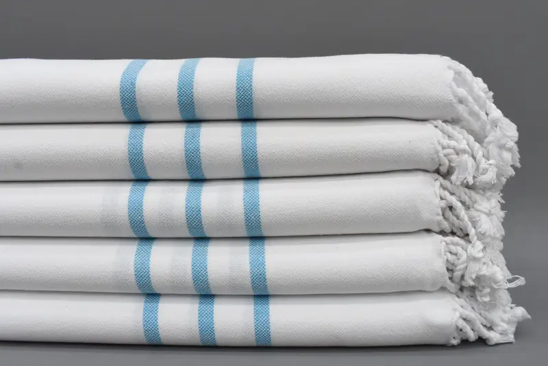 70x40 Cotton Striped Towel, Personalized Wedding Gift, Handwoven organic Turkish towel for spa, Turkish Towel USA, Luxury towel, Christmas Favors - 1