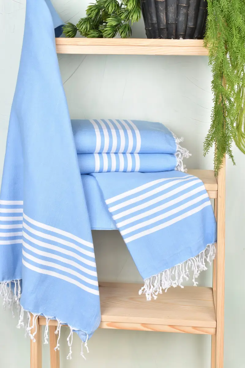 Peshtemal Towel USA, Wedding Shower Gift, 70x40 Cotton Striped Towel, Monogram Beach Towel, Beach Towel Gift, Wedding Towel, Monogrammed Beach Towel - 6
