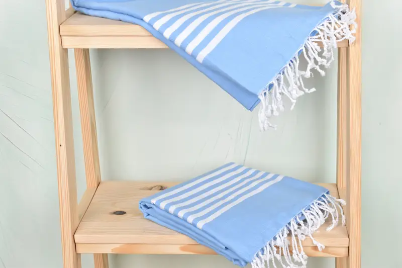 Peshtemal Towel USA, Wedding Shower Gift, 70x40 Cotton Striped Towel, Monogram Beach Towel, Beach Towel Gift, Wedding Towel, Monogrammed Beach Towel - 5