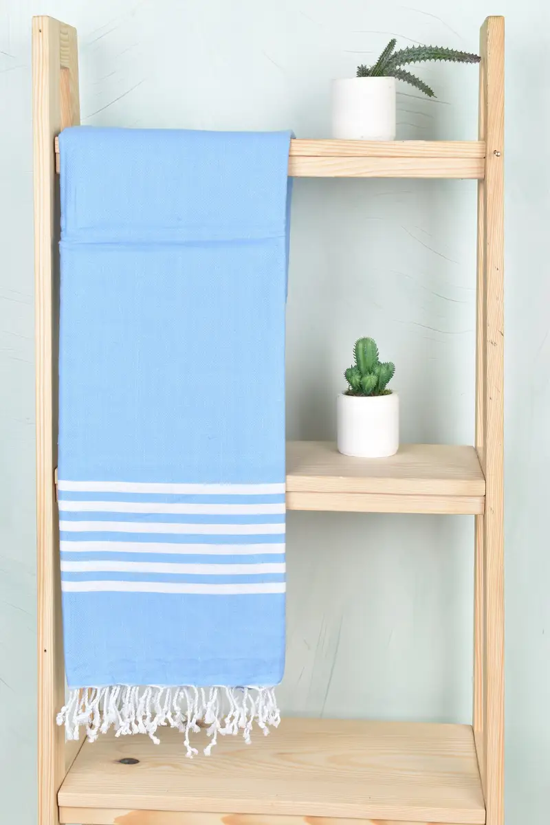 Peshtemal Towel USA, Wedding Shower Gift, 70x40 Cotton Striped Towel, Monogram Beach Towel, Beach Towel Gift, Wedding Towel, Monogrammed Beach Towel - 8