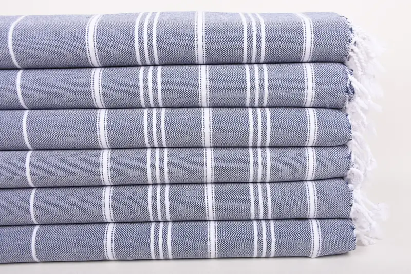 Custom Hand Towel, 40x24 Cotton Striped Towel, Monogrammed Hand Towel, Bachelorette Party Gifts Bridesmaids, Bathroom Hand Towel, Wedding Gift - 3