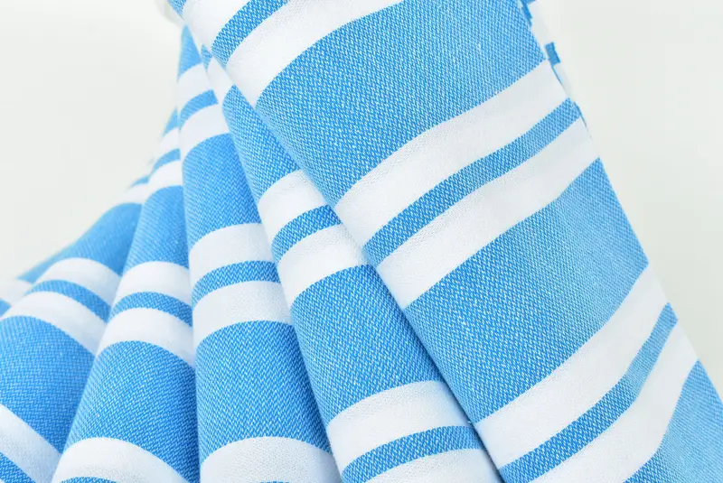 70x40 Cotton Striped Towel, Home Decor Towel, Scarf Towel, Monogram Turkish Towel, Bridesmaid Gift, Soft and absorbent Turkish towel, Wedding Gift - 5