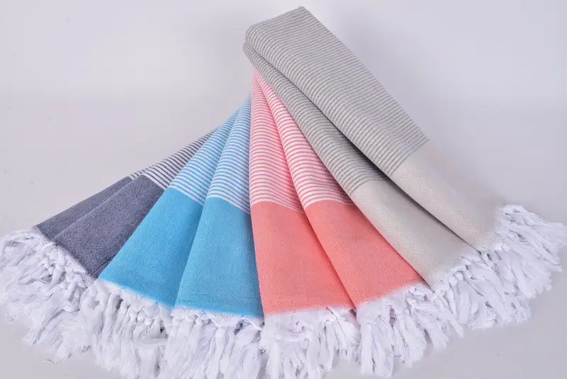 Best Beach Towel, Halloween Gifts, Summer Gift, Turkish Beach Towel Bulk, Bachelorette Party Favors, 70x40 Cotton Striped Towel, Turkish Towel Bulk - 4