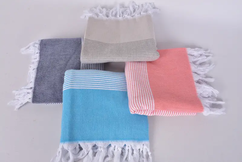 Best Beach Towel, Halloween Gifts, Summer Gift, Turkish Beach Towel Bulk, Bachelorette Party Favors, 70x40 Cotton Striped Towel, Turkish Towel Bulk - 6