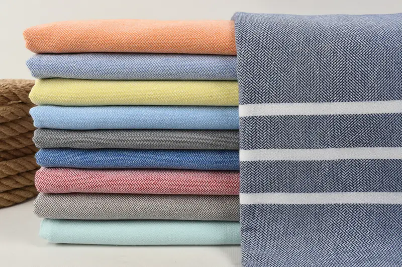 Quick-dry peshtemal, Turkish bath towel, Arizona Bachelorette Party Favors, 70x40 Cotton Striped Towel, Gift For Bride, Custom Wedding Gifts - 1