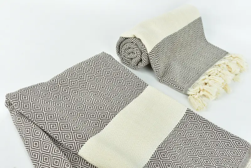 Bachelorette Party Gifts, 70x40 Cotton Diamond Towel, Summer Gift, Family Gift Basket, Beach Towel Bulk, Personalized Wedding Gift For Couple - 7