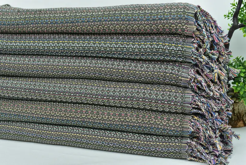 Absorbent Turkish towel, Handmade Gift, Towel With Name, Bulk Order Towel, 70x40 Cotton Colorful Diamond Towel, Travel towel, Quick-Dry Beach Towel - 3