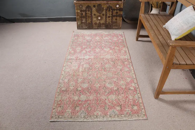 レッド アニマルプリント ラグ 2.9x5.6フィート エレガントな装飾