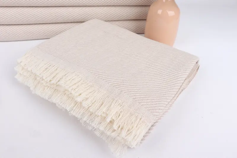 Personalized Gifts, Handwoven Turkish Towel, Home Gift, Fouta towel, Personalized Towel, Personalized Towel Gift, 70x36 Cotton Striped Towel - 5