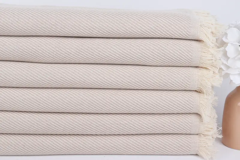 Personalized Gifts, Handwoven Turkish Towel, Home Gift, Fouta towel, Personalized Towel, Personalized Towel Gift, 70x36 Cotton Striped Towel - 3
