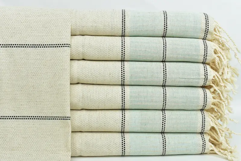 Spa Towel, Bathroom Towels, Monogram Hand Towel, Towel With Name, Boyfriend Christmas Gift, Turkish Tea Towel, 40x20 Linen Striped Towel, Gym Towel - 1