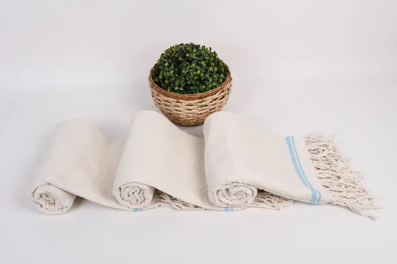 Pool Towels, Large Turkish Towel, Beach Towel Bulk, Organic towel, 68x36 Cotton Striped Towel, Anniversary Gift For Her, Luxury Turkish Bath Towel - 8