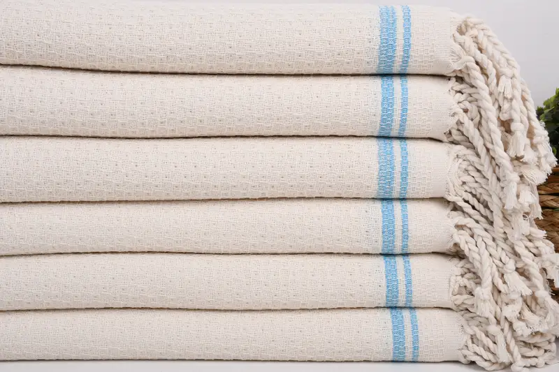 Pool Towels, Large Turkish Towel, Beach Towel Bulk, Organic towel, 68x36 Cotton Striped Towel, Anniversary Gift For Her, Luxury Turkish Bath Towel - 2