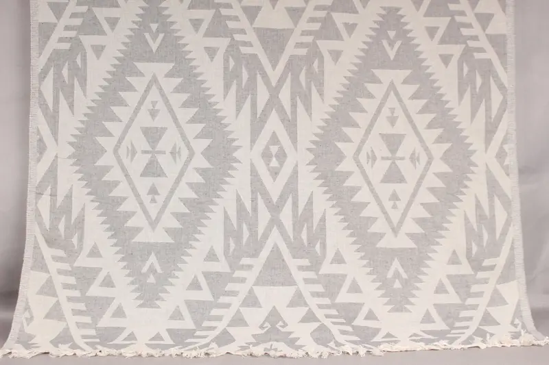 Gift For Bride Turkish Cotton Bath Towel Light Gray, 40x75 Inches