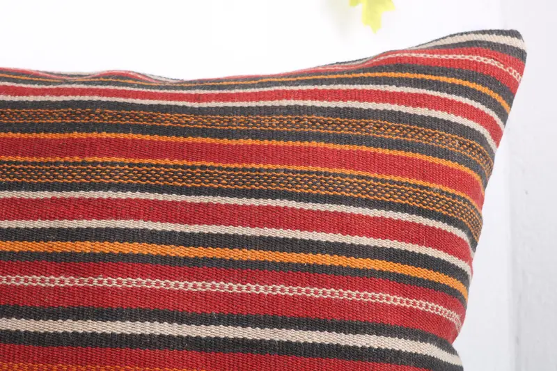Lounge Throw Pillow, Outdoor Cushion Cover, Cushion Case, Home Decor Pillow, Vintage Kilim Throw Pillow, Pillow for Sofa, 28x28 Red Cushion Cover - 5