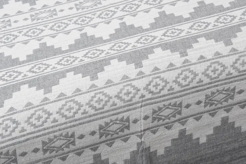 Personalized Wedding Gift, 92x80 Cotton Kilim Towel, Customized Turkish Blanket, Housewarming Gift, Custom Blanket, Bridal Shower Gift - 6