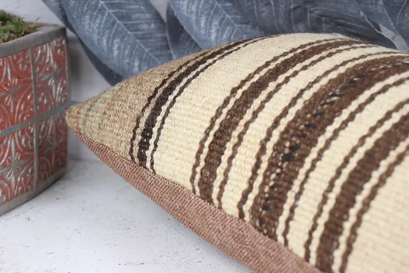 8x16 Beige Pillow, Pillow Cover, Gift Pillow, Floor Cushion Cover, Boho Pillow Sham Cover, Home Decor Pillow, Living Room Throw Cushion Case - 7