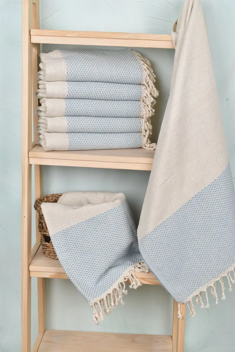 Bath towel, Gift For Wedding Day, Employee Gifts, 70x40 Cotton Polka Dot Towel, Turkish Beach Towel Personalized, Turkish beach towel, Cotton towel - 3