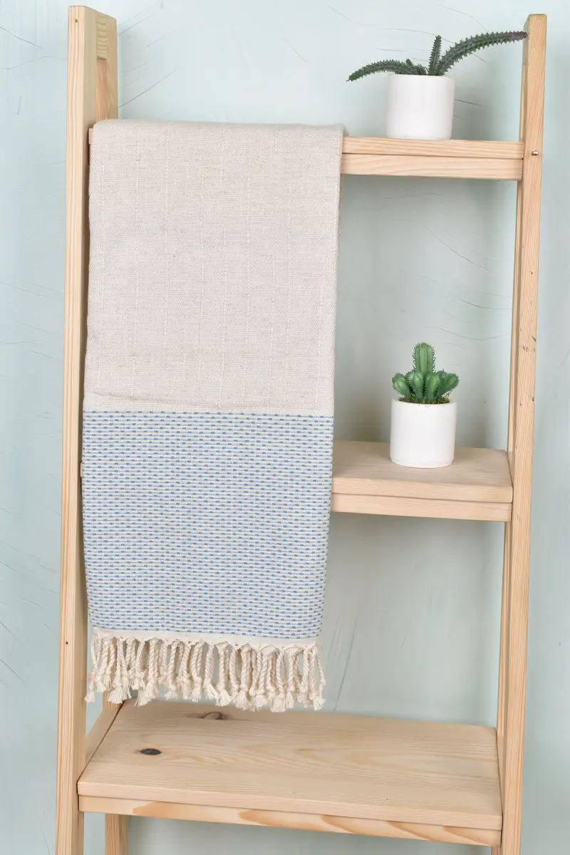 Bath towel, Gift For Wedding Day, Employee Gifts, 70x40 Cotton Polka Dot Towel, Turkish Beach Towel Personalized, Turkish beach towel, Cotton towel - 8