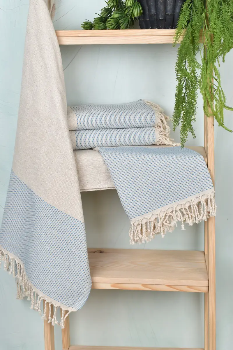 Bath towel, Gift For Wedding Day, Employee Gifts, 70x40 Cotton Polka Dot Towel, Turkish Beach Towel Personalized, Turkish beach towel, Cotton towel - 6