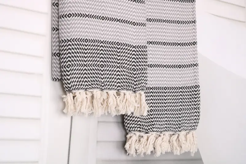 Turkish Towel Set, Summer Gift Ideas, Best Friend Gift, Gift Towel, Gym Towel, 80x40 Cotton Diamond Towel, Personalized Beach Towel, Wedding Favors - 8