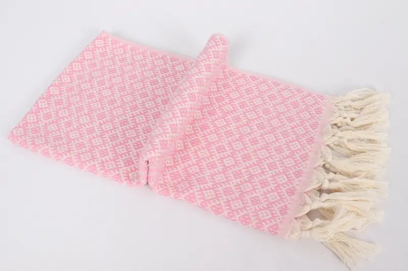 Turkish Towel Hand Towel, 36x20 Cotton Diamond Towel, Wedding Gift, Personalized Dish Towel, Girl Trip Party Favor, Bachelor Party Favors, Gym Towel - 6