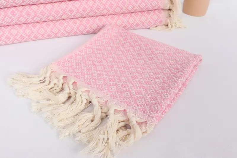 Turkish Towel Hand Towel, 36x20 Cotton Diamond Towel, Wedding Gift, Personalized Dish Towel, Girl Trip Party Favor, Bachelor Party Favors, Gym Towel - 5