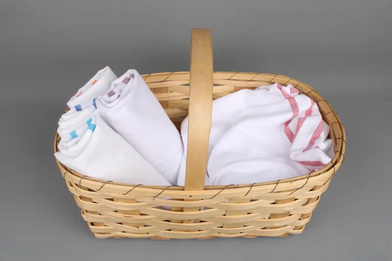 Cotton Hand Towel Personalized Gift Striped Kitchen Towel, 24x40 Inches