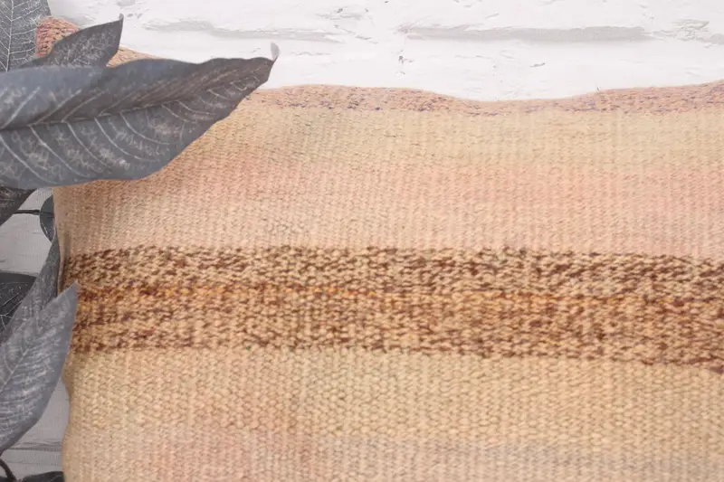 20x20 Brown Cushion Cover, Ethnical Kilim Rug Pillow, Boho Pillow, Cushion Cover, Neutral Cushion Cover, Vintage Kilim Pillow - 2