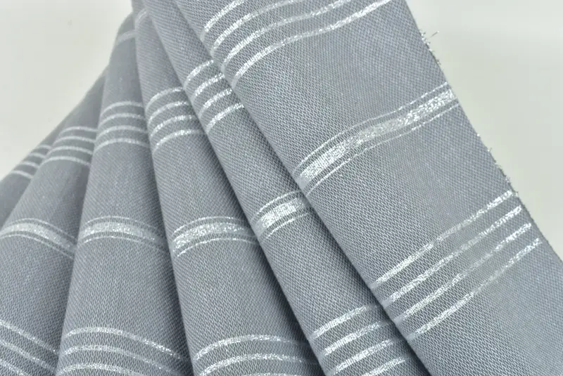 70x40 Cotton Striped Towel, Spa Towel, Handmade Gift, Best Friend Christmas Gift, Custom Bath Towel, Quick-Dry Beach Towel, Monogrammed Beach Towel - 5