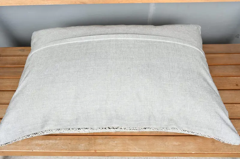 Cozy Throw Cushion Case, Antique Pillows, Pillow, Decorative Pillow, Ethnical Kilim Rug Pillow, Handmade Kilim Cushion, 20x28 White Pillow Case - 5