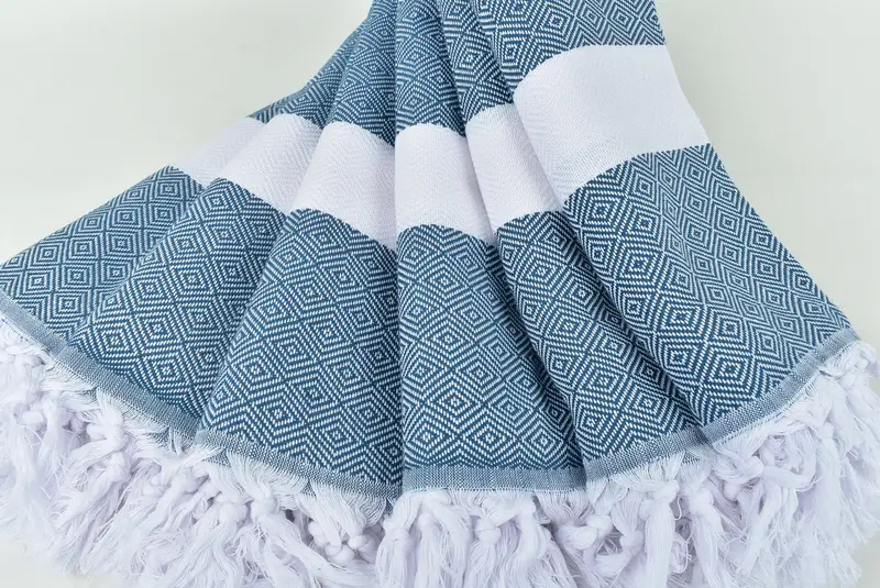 70x40 Cotton Diamond Towel, Personalized Towel Gift, Gym Towel, Best Beach Towel, Peshtemal, Home Decor Gifts, Bachelorette Party Gifts Bridesmaids - 4