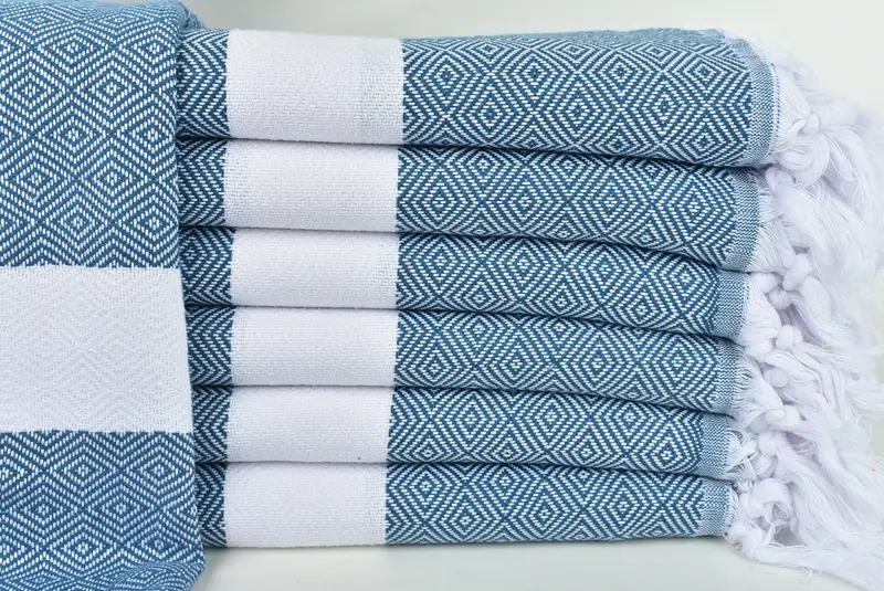 70x40 Cotton Diamond Towel, Personalized Towel Gift, Gym Towel, Best Beach Towel, Peshtemal, Home Decor Gifts, Bachelorette Party Gifts Bridesmaids - 1