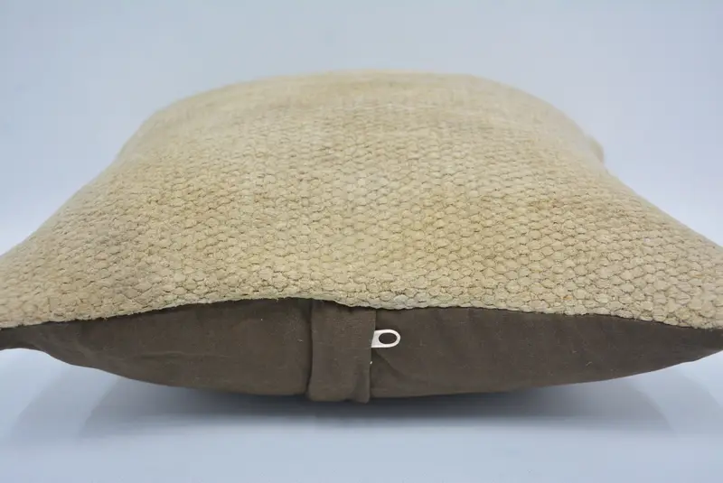 Geometric Embroidered Throw Pillow, 12x12 Inches Size Pillow - 5